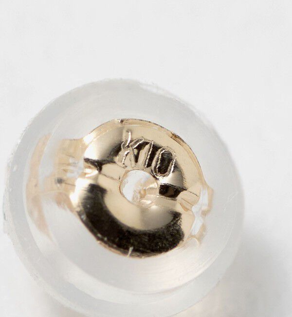 BEAUTY&YOUTH UNITED ARROWS「K10 淡水パール ピアス/5mm」|ピアス|