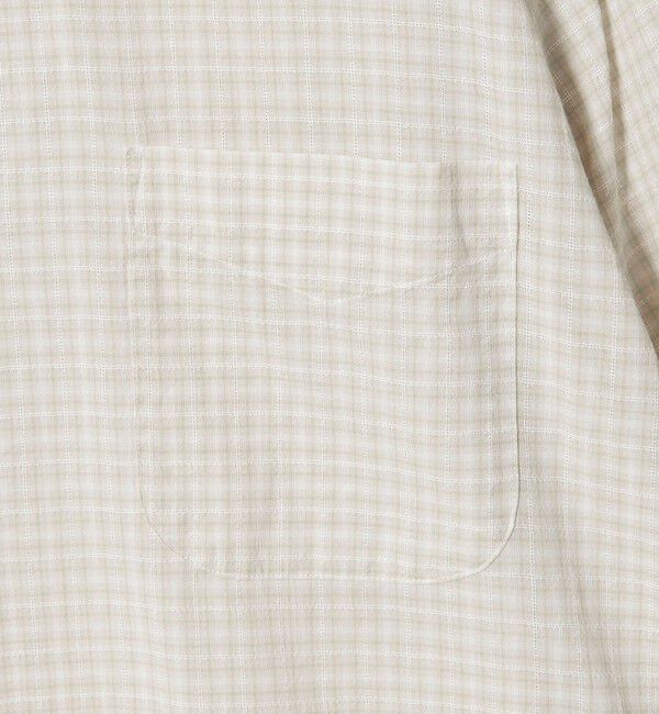 STEVEN ALAN「＜Steven Alan＞ オーガニックコットン ドビー チェック レギュラーカラー シャツ LOOSE」|シャツ・ブラウス|