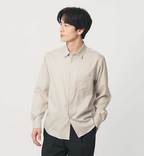 BEAUTY&YOUTH UNITED ARROWS「クリア オックスフォード レギュラー シャツ SLIM型 抗菌防臭機能付き」|シャツ・ブラウス|