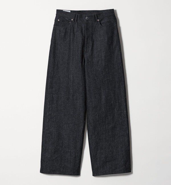 MONKEY TIME「リジッド ネップ デニム バギー パンツ」|チノ|