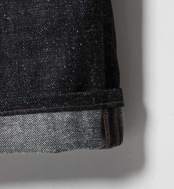 MONKEY TIME「リジッド ネップ デニム バギー パンツ」|チノ|