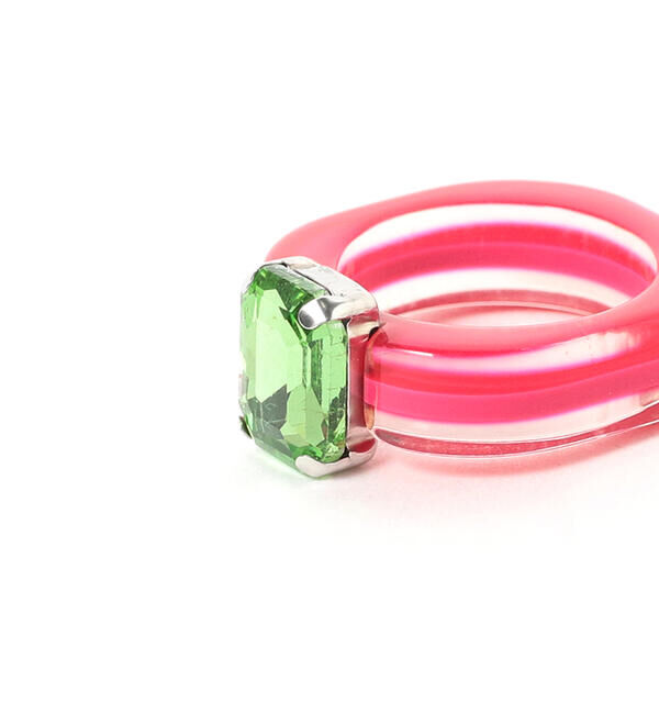 Ray BEAMS 「Ray BEAMS / カラー ビジュー リング」|リング|