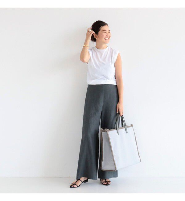 Demi-Luxe BEAMS 「ATON / ORGANIC FRESCA タンクトップ」|Tシャツ・カットソー|