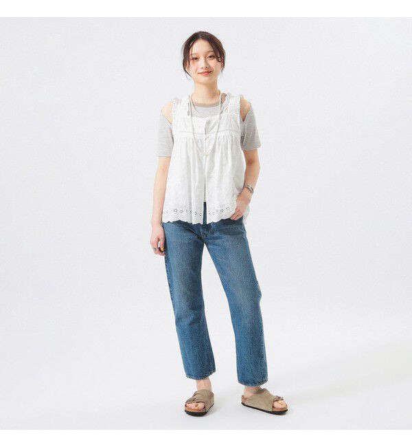 BEAMSBOY「【別注】orSlow / No.8 DENIM NEW」|チノ|