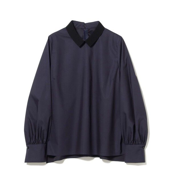 Demi-Luxe BEAMS 「グログラン カラー ブラウス」|シャツ・ブラウス|