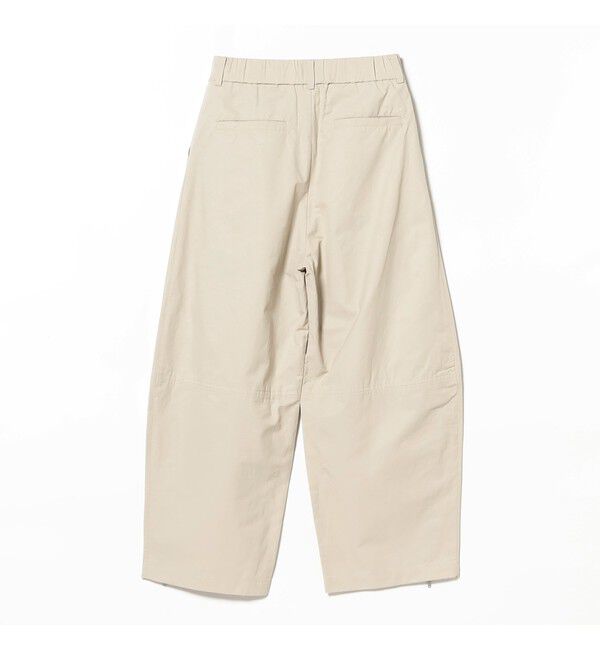 Ray BEAMS 「ジップ ヘムカーブ パンツ」|チノ|