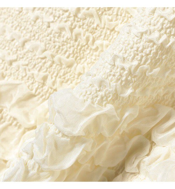 Ray BEAMS 「シャーリング ボーダー スカート」|スカート|