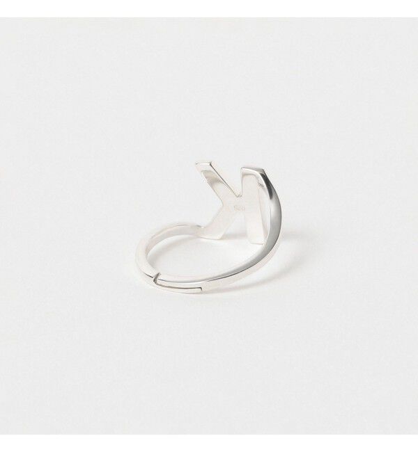 BEAMSBOY「シルバー925 イニシャル リング」|その他|