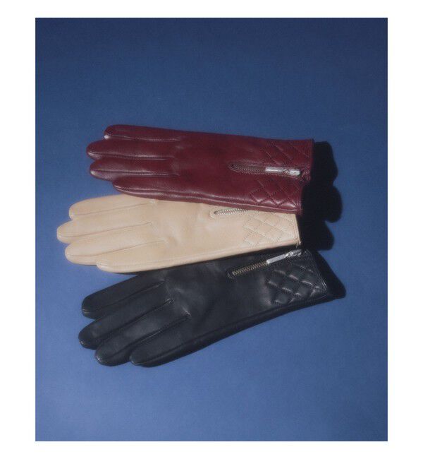 Ray BEAMS 「レザー グローブ 25AW」|手袋|