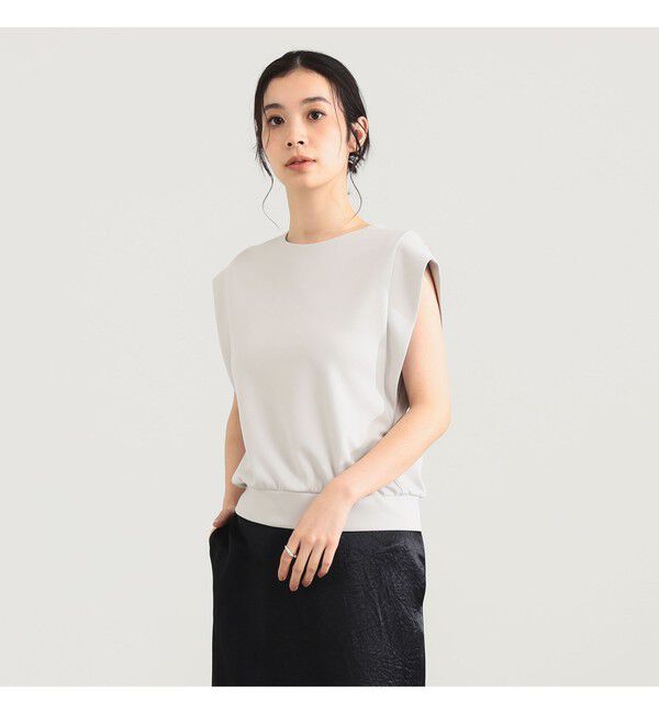 Demi-Luxe BEAMS 「ジョーゼット カットプルオーバー」|Tシャツ・カットソー|