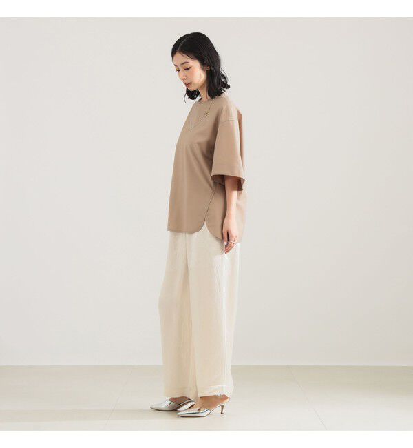 Demi-Luxe BEAMS 「ウール トロピカル フレアスリーブ プルオーバー」|シャツ・ブラウス|