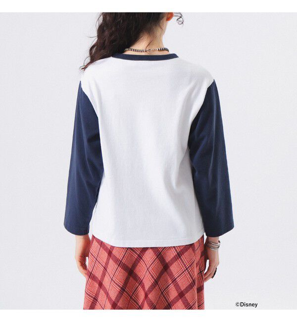 別注】Champion / ミッキーマウス / フットボール Tシャツ（BEAMSBOY