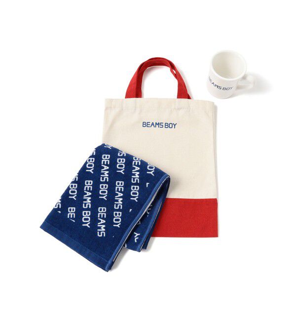 BEAMSBOY「BEAMS BOY LOGO DAILY SET」|その他|BLUE
