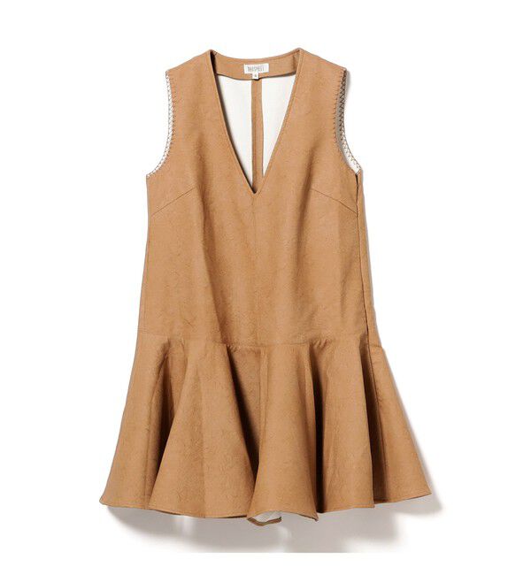 Ray BEAMS 「GHOSPELL / Camila Faux Leather Mini Dress」|ワンピース|