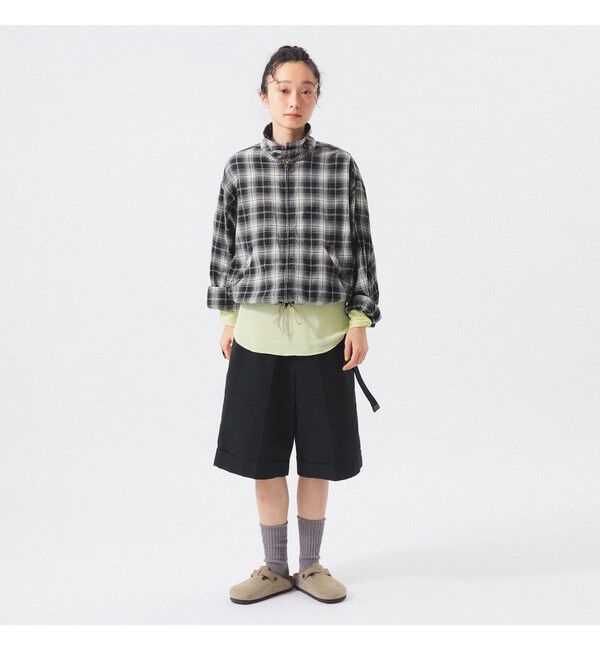 BEAMSBOY「マドラス チェック ブルゾン」|ブルゾン・スタジャン|