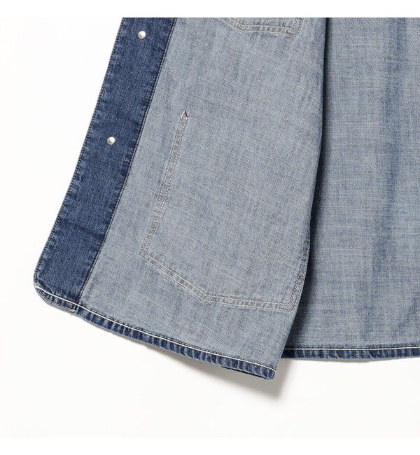 BEAMSBOY「デニム カバーオール ショートスリーブ」|ブルゾン・スタジャン|