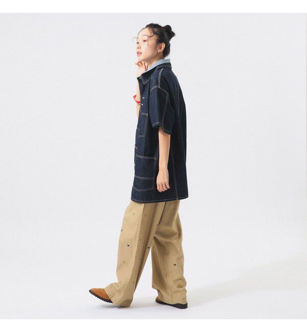 BEAMSBOY「デニム カバーオール ショートスリーブ」|ブルゾン・スタジャン|
