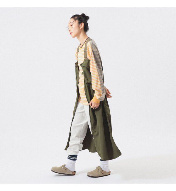 BEAMSBOY「ナイロン フィッシング ベスト アレンジ ワンピース」|ワンピース|