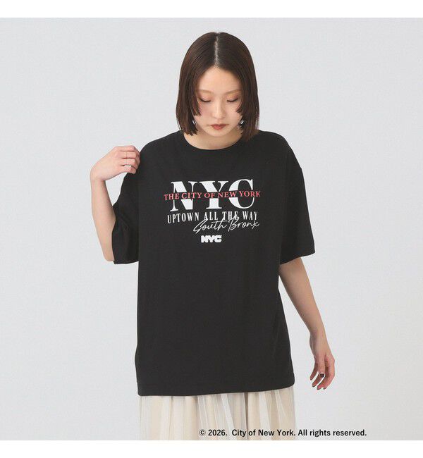 Ray BEAMS 「GRS_NYC_S/S_TEE」|Tシャツ・カットソー|BLACK