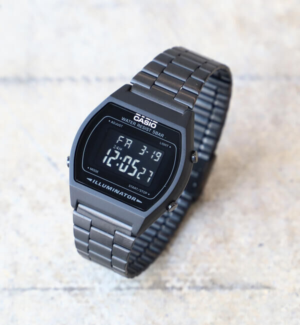 BEAMS「CASIO / デジタル ウォッチ ブラック B640WB-1BJF」|腕時計|BLACK