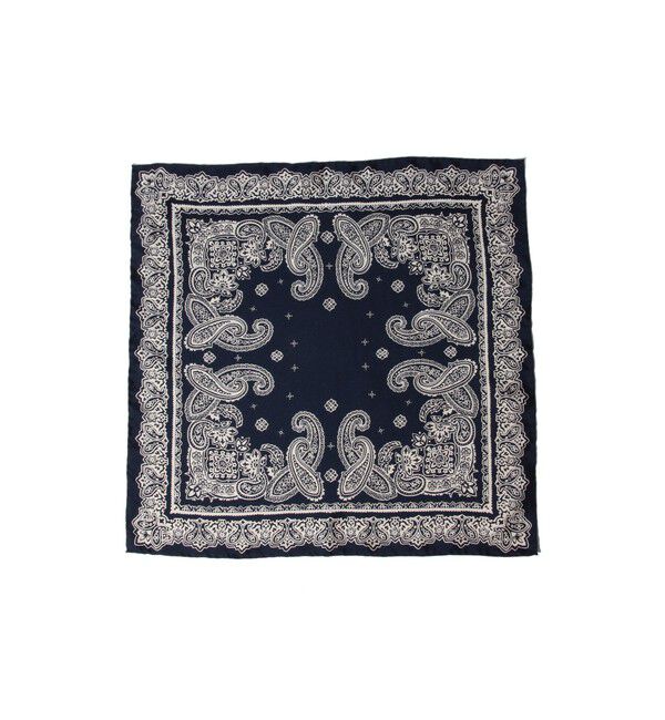 BEAMS PLUS「BEAMS PLUS / Pocket Chief Silk Bandana」|ハンカチ|