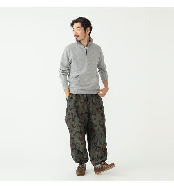 BEAMS PLUS「BEAMS PLUS / Sweat Half Zip」|スウェット・ジャージ|