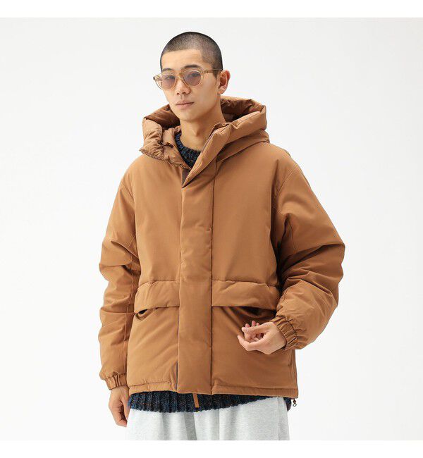 BEAMS「ワイドフィット Dermizax (TM) リバーシブル ダウンジャケット」|ブルゾン・スタジャン|