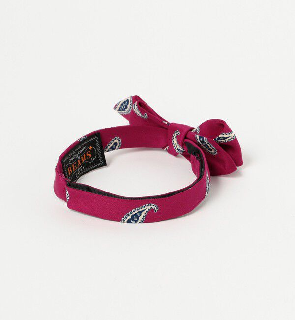 BEAMS PLUS「BEAMS PLUS / プリントペイズリー ボウタイ」|ネクタイ・蝶ネクタイ|