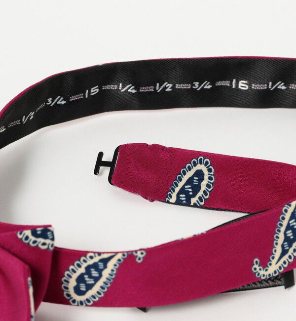 BEAMS PLUS「BEAMS PLUS / プリントペイズリー ボウタイ」|ネクタイ・蝶ネクタイ|