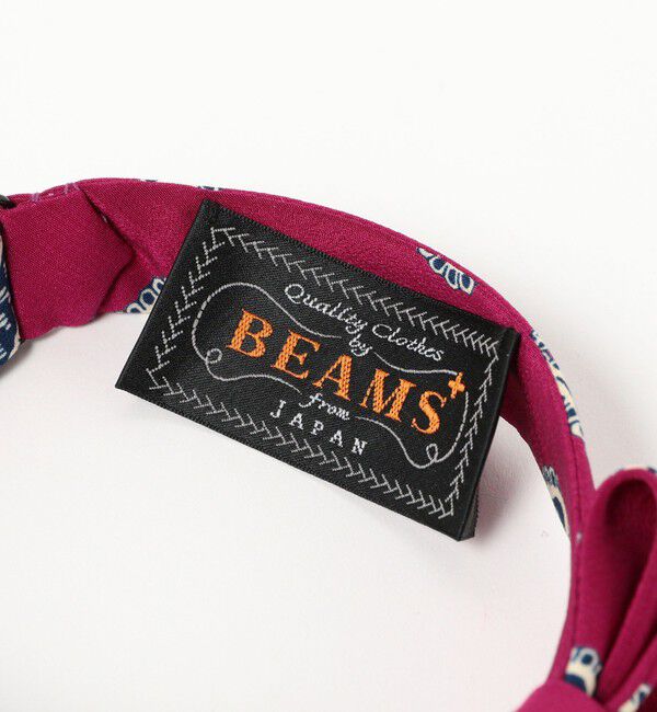 BEAMS PLUS「BEAMS PLUS / プリントペイズリー ボウタイ」|ネクタイ・蝶ネクタイ|