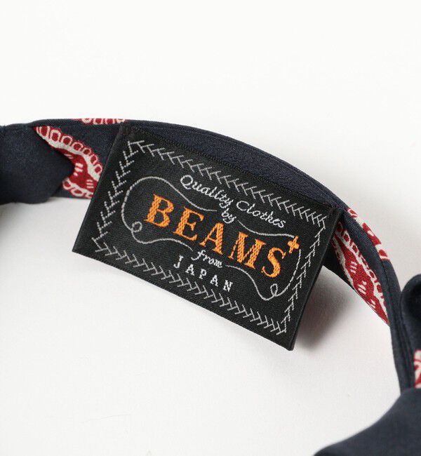 BEAMS PLUS「BEAMS PLUS / プリントペイズリー ボウタイ」|ネクタイ・蝶ネクタイ|