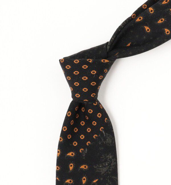 BEAMS PLUS「BEAMS PLUS / ペイズリープリント ウール シルク タイ」|ネクタイ・蝶ネクタイ|