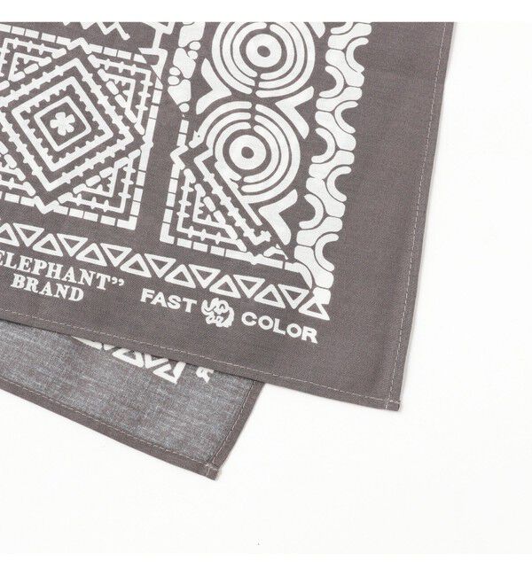 BEAMS「【別注】ELEPHANT BRAND / クレイジーバンダナ」|ハンカチ|