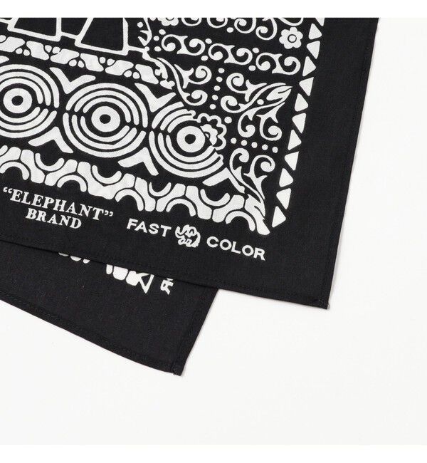 BEAMS「【別注】ELEPHANT BRAND / クレイジーバンダナ」|ハンカチ|