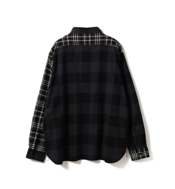 BEAMS「【別注】SUGAR CANE / クレイジー ワークシャツ」|シャツ・ブラウス|