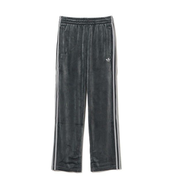 BEAMS「adidas / FB TP ベロア トラックパンツ」|チノ|DARK_GREY