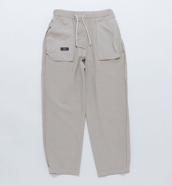 SHIPS「SHIPS:〈洗濯機可能/ストレッチ〉T/R トロピカル リラックス イージーパンツ」|チノ|