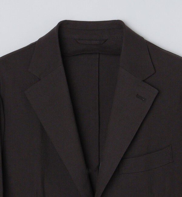 SHIPS「SHIPS:〈セットアップ対応/手洗い可能〉 イージー リネン ストレッチ ジャケット」|テーラードジャケット|