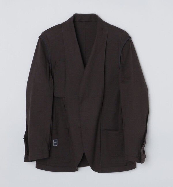 SHIPS「SHIPS:〈セットアップ対応/手洗い可能〉 イージー リネン ストレッチ ジャケット」|テーラードジャケット|