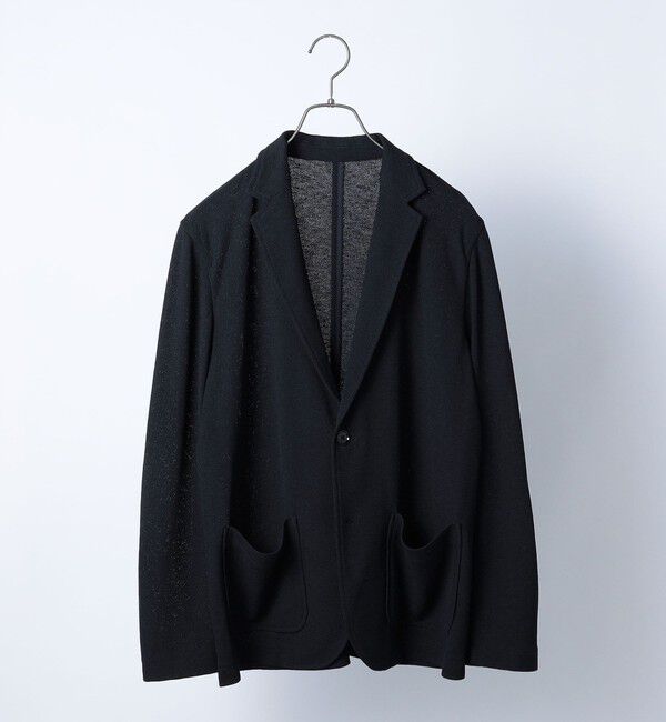 SHIPS any「SHIPS any:〈洗濯機可能〉サマー ニット ジャケット 26SS◆」|テーラードジャケット|