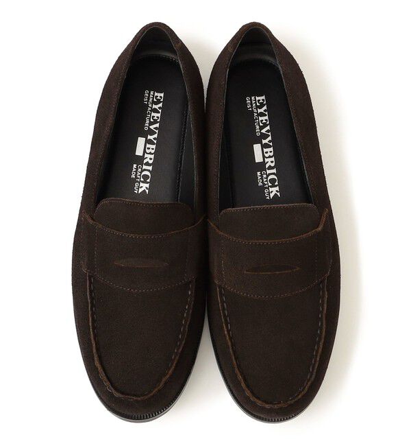 SHIPS any「EYEVYBRICK: スエード デッキ ローファー」|ローファー|