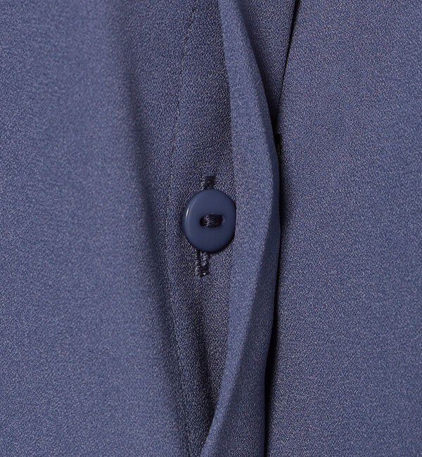 SHIPS Colors 「SHIPS Colors:〈洗濯機可能〉ジョーゼット タック スリーブ ブラウス◇」|シャツ・ブラウス|