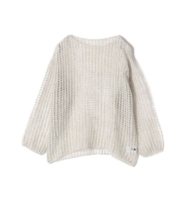 SHIPS for women「〈手洗い可能〉モヘヤ メッシュ プルオーバー◇」|ニット・セーター|
