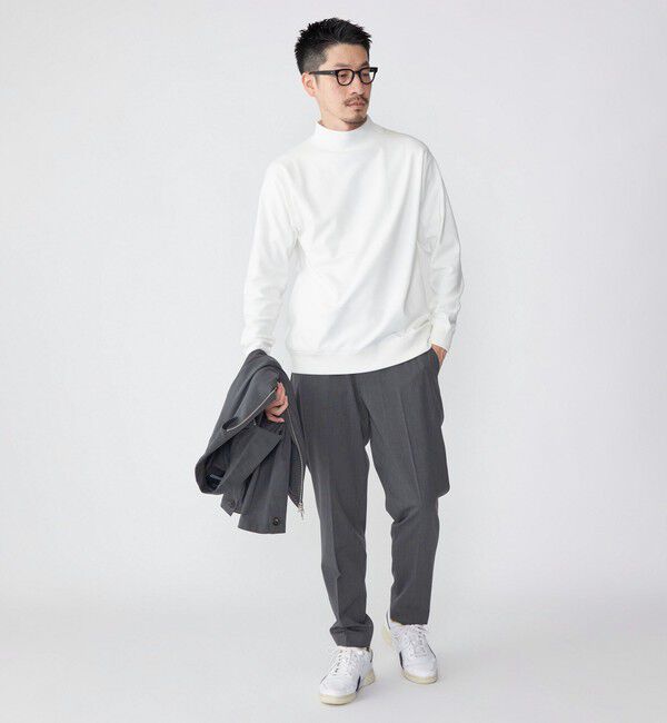 SHIPS「SHIPS: 〈吸湿発熱〉モイスチャー ウォーム モックネック プルオーバー」|Tシャツ・カットソー|