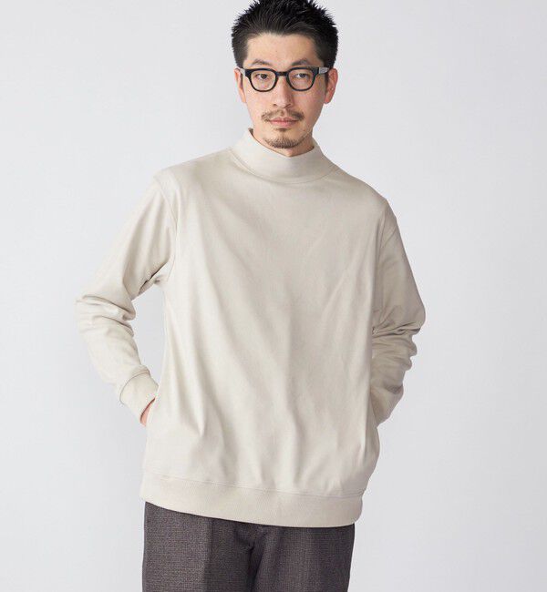 SHIPS「SHIPS: 〈吸湿発熱〉モイスチャー ウォーム モックネック プルオーバー」|Tシャツ・カットソー|