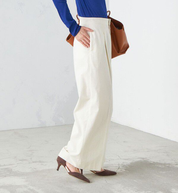 SHIPS for women「〈手洗い可能〉オーガニック コットン コーデュロイ パンツ ◇」|その他|