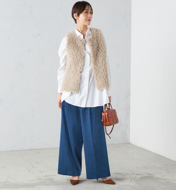 SHIPS for women「〈手洗い可能〉オーガニック コットン コーデュロイ パンツ ◇」|その他|