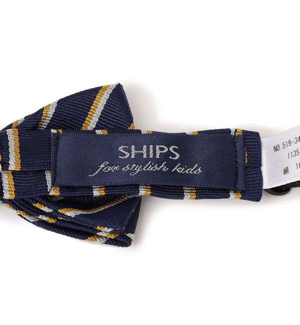 SHIPS KIDS「SHIPS KIDS:ストライプ柄 蝶ネクタイ」|ネクタイ・蝶ネクタイ|