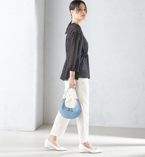 SHIPS for women「〈手洗い可能〉強撚 へビー ツイル テーパード パンツ 24SS ◇」|その他|