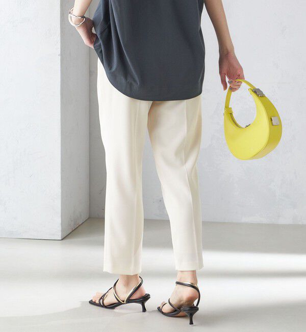 SHIPS for women「〈手洗い可能〉強撚 へビー ツイル テーパード パンツ 24SS ◇」|その他|